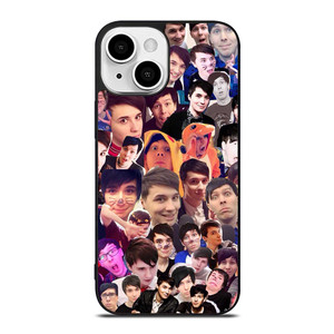 DAN AND PHIL COLLAGE iPhone 13 Mini Case
