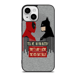 DEADPOOL VS BATMAN iPhone 13 Mini Case
