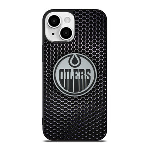 EDMONTON OILERS METAL LOGO iPhone 13 Mini Case