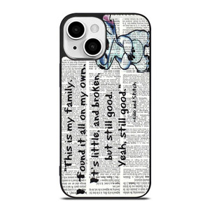 LILO AND STITCH QUOTES Disney iPhone 13 Mini Case