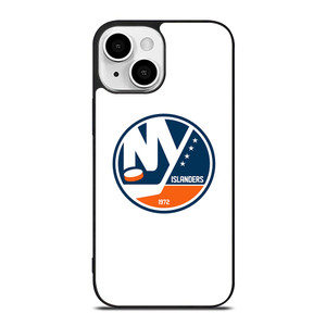 NEW YORK ISLANDER LOGO WHITE iPhone 13 Mini Case