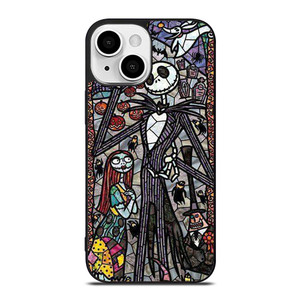 NIGHTMARE BEFORE CHRISTMAS ART GLASS iPhone 13 Mini Case