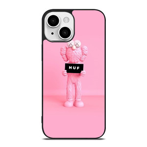PINK KAWS X HUF STREETWEAR iPhone 13 Mini Case