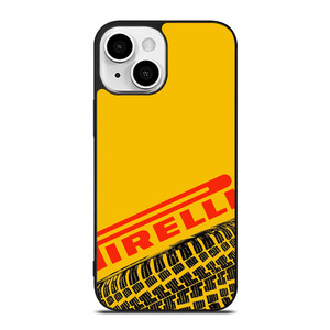 PIRELLI TIRE LOGO YELLOW iPhone 13 Mini Case