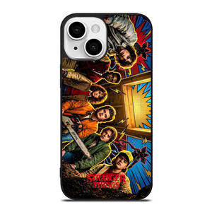 STRANGER THINGS CHARACTERS ART iPhone 13 Mini Case