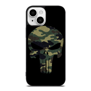 THE PUNISHER LOGO CAMO iPhone 13 Mini Case