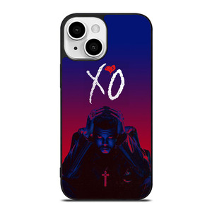 THE WEEKND XO LOGO RED BLUE iPhone 13 Mini Case