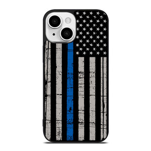 THIN BLUE LINE FLAG iPhone 13 Mini Case