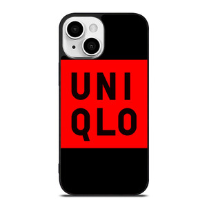 UNIQLO LOGO RED BLACK iPhone 13 Mini Case