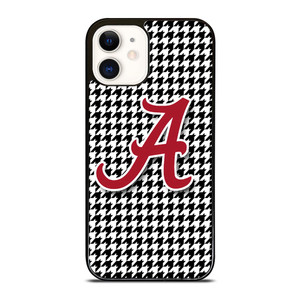 ALABAMA HOUNDSTOOTH CRIMSON TIDE iPhone 12 Case