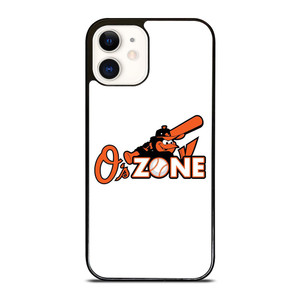BALTIMORE ORIOLES ZONE LOGO BASEBALL TEAM iPhone 12 Case