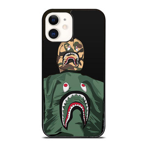 BLAISE TRAVIS HOODIE BAPE SHARK iPhone 12 Case