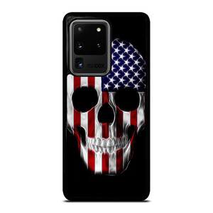 AMERICAN FLAG SKULL METAL Samsung Galaxy S20 Ultra  Case