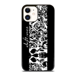 DEFTONES ROCK BAND LOGO SKULL ROSE iPhone 12 Case