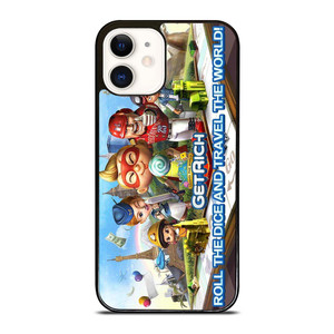 GET RICH GAME Travel The World iPhone 12 Case