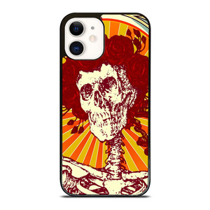 GRATEFUL DEAD SKULL ART iPhone 12 Case