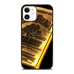 JIM BEAM WHISKEY GOLD iPhone 12 Case