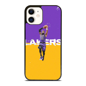 LA LAKERS LEBRON JAMES ART iPhone 12 Case