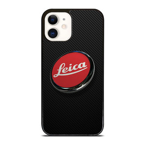 LEICA CAMERA LOGO CARBON iPhone 12 Case
