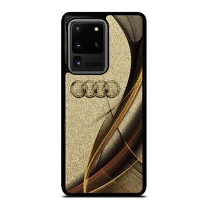 AUDI LOGO ELEGAN GOLD TEXTURE Samsung Galaxy S20 Ultra Case AUDI LOGO ELEGAN GOLD TEXTURE Samsung Galaxy S20 Ultra Case
