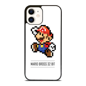 MARIO BROSS PIXEL 32 BIT iPhone 12 Case