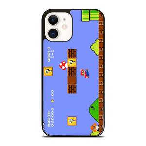 MARIO BROSS RETRO NES iPhone 12 Case