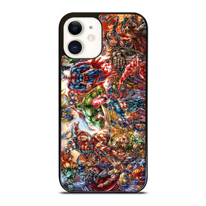 MARVEL AND DC SUPERHEROES iPhone 12 Case