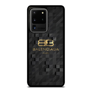 BALENCIAGA BLACK CUBE LOGO Samsung Galaxy S20 Ultra  Case