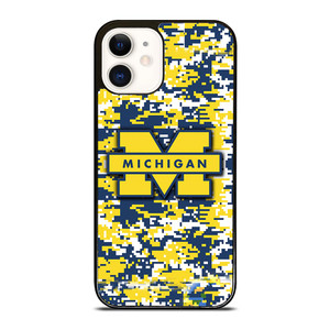 MICHIGAN WOLVERINES CAMO iPhone 12 Case