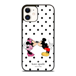 MICKEY MINNIE MOUSE KATE SPADE KISS iPhone 12 Case
