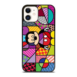 MICKEY MOUSE ROMERO BRITTO iPhone 12 Case