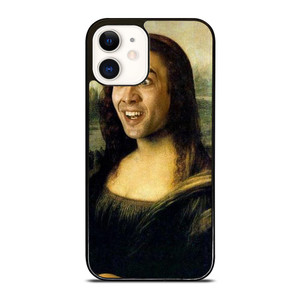 NICOLAS CAGE MONALISA 2 iPhone 12 Case