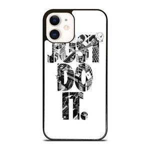 NIKE JUST DO IT TYPE iPhone 12 Case