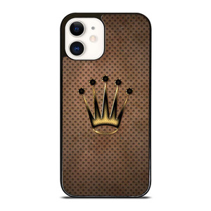 ROLEX WATCH LOGO METAL iPhone 12 Case