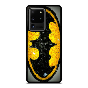 Batman Logo Black Yellow 2 Samsung Galaxy S20 Ultra  Case
