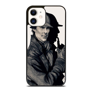 SHERLOCK HOLMES ART iPhone 12 Case