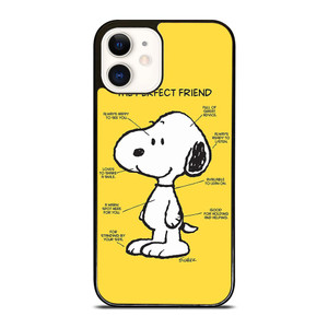 SNOOPY DOG PERFECT FRIEND iPhone 12 Case