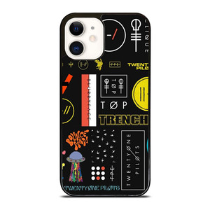 TWENTY ONE PILOTS LOGO COLLAGE iPhone 12 Case