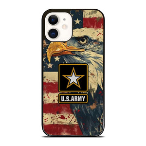 US ARMY LOGO EAGLE iPhone 12 Case