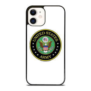 US ARMY LOGO UNITED STATES iPhone 12 Case