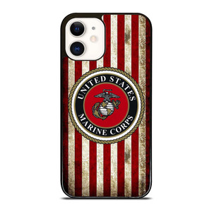 USMC US MARINE CORPS FLAG iPhone 12 Case