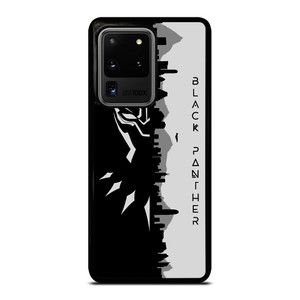 BLACK PANTHER BLACK WHITE FAN ART Samsung Galaxy S20 Ultra Case BLACK PANTHER BLACK WHITE FAN ART Samsung Galaxy S20 Ultra Case