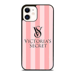 VICTORIA'S SECRET PINK STRIPES iPhone 12 Case