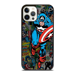 CAPTAIN AMERICA CLASSIC CARTOON iPhone 12 Pro Case