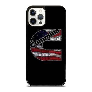 CUMMINS POWER AMERICAN FLAG iPhone 12 Pro Case