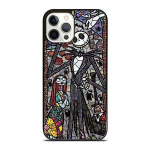 NIGHTMARE BEFORE CHRISTMAS ART GLASS iPhone 12 Pro Case