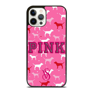 PINK DOG VICTORIA'S SECRET iPhone 12 Pro Case