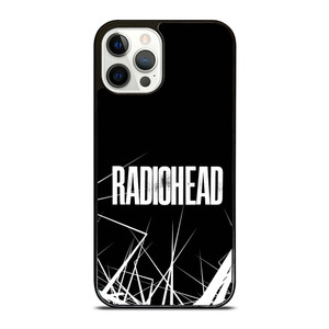 RADIOHEAD ROCK BAND LOGO BLACK iPhone 12 Pro Case