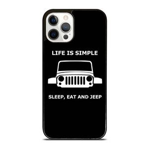 SLEEP EAT AND JEEP iPhone 12 Pro Case