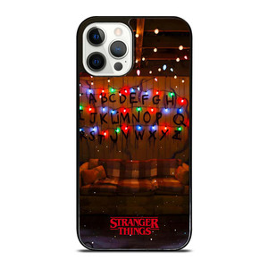 STRANGER THINGS COLORFUL LAMP iPhone 12 Pro Case